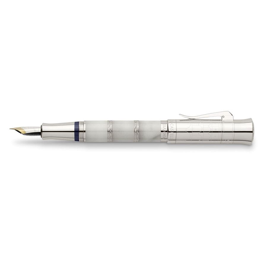 Graf-von-Faber-Castell - Fountain pen Pen of the Year 2018 platinum-plated, Broad