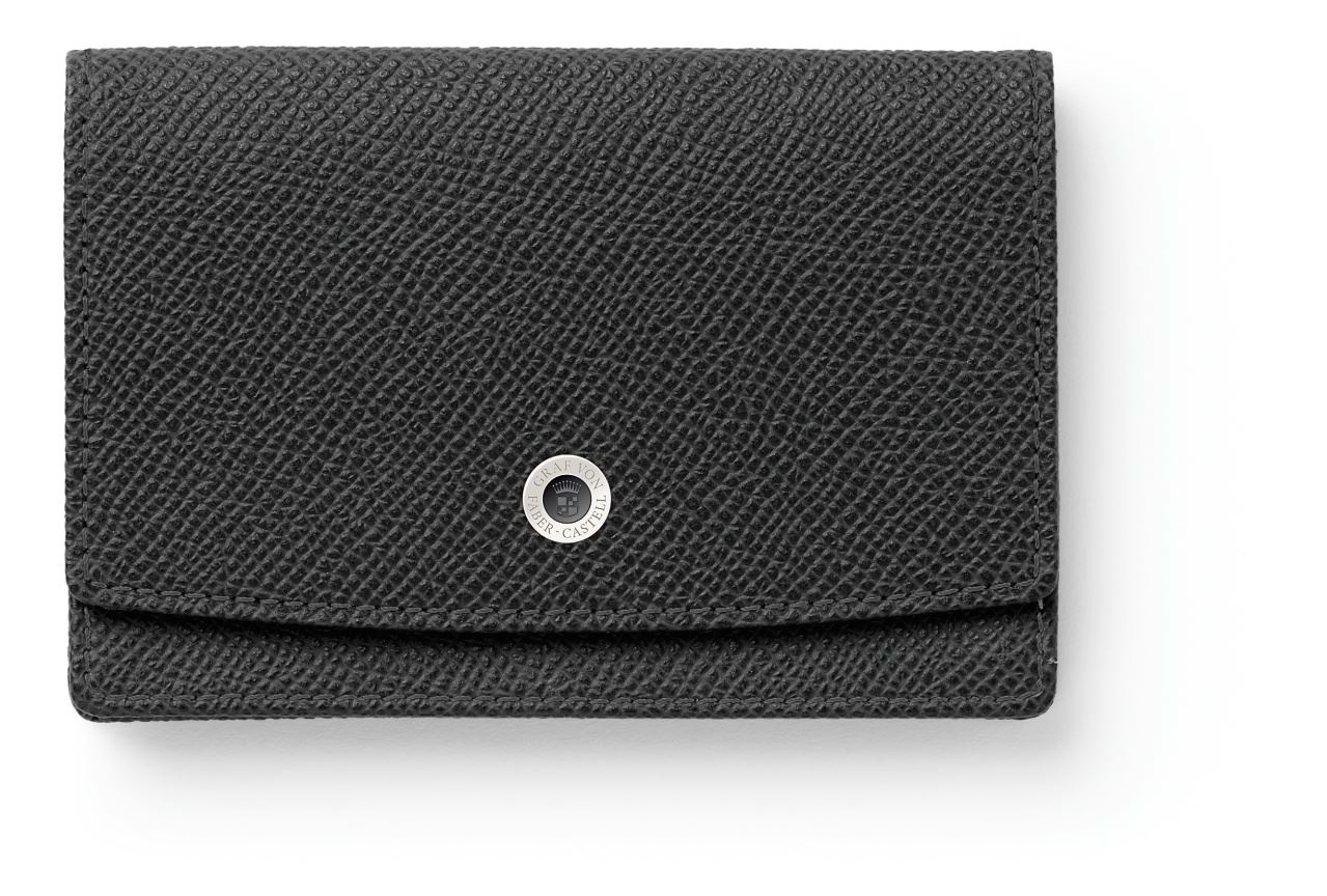 Graf-von-Faber-Castell - Business card case Epsom, black
