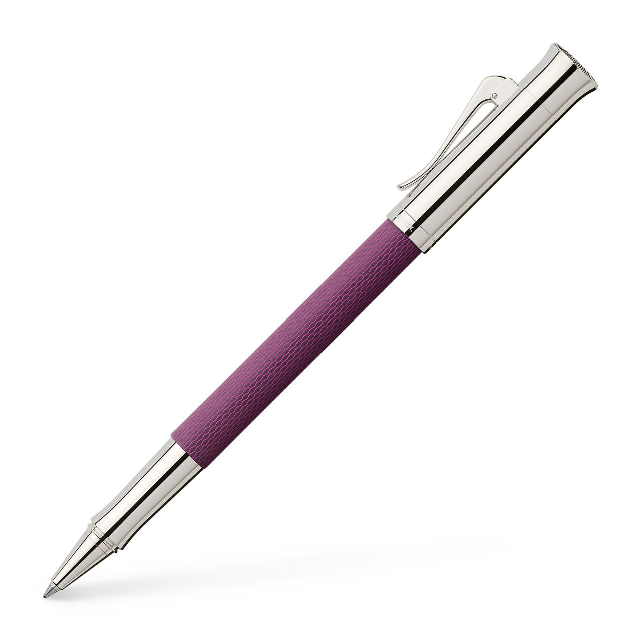 Graf-von-Faber-Castell - Rollerball pen Guilloche Violet Blue