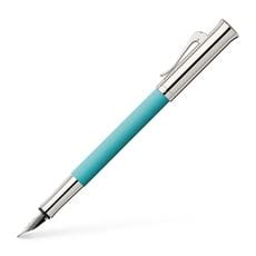 Graf-von-Faber-Castell - Fountain pen Guilloche Turquoise EF