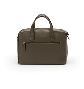 Graf-von-Faber-Castell - Briefcase Cashmere with one compartment, Dark Brown