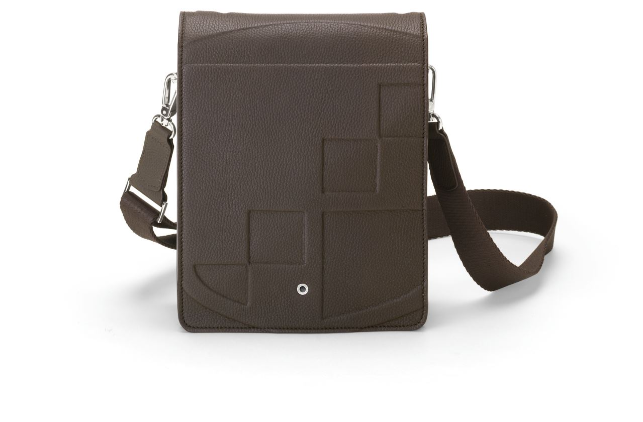 Graf-von-Faber-Castell - Messenger Bag Cashmere small, Dark Brown