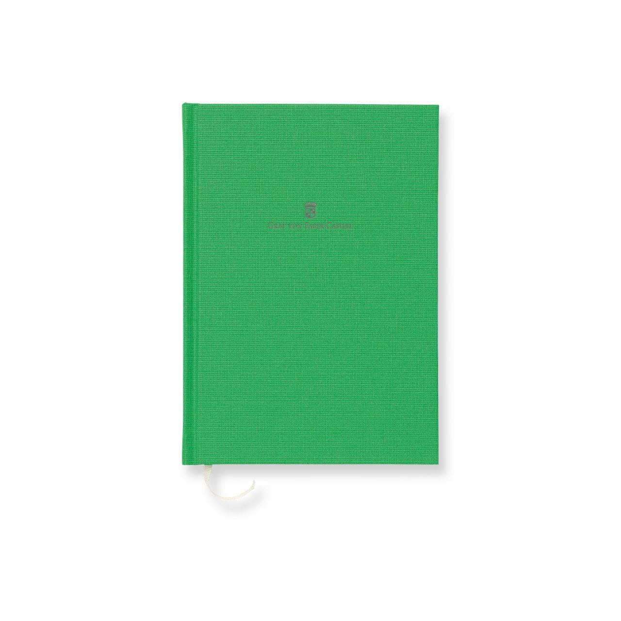 Graf-von-Faber-Castell - Linen-bound book A5 Viper Green